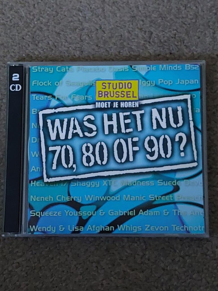 WAS HET NU 70, 80 of 90 File 1 (Studio Brussel), CD & DVD, CD | Compilations, Envoi, Comme neuf