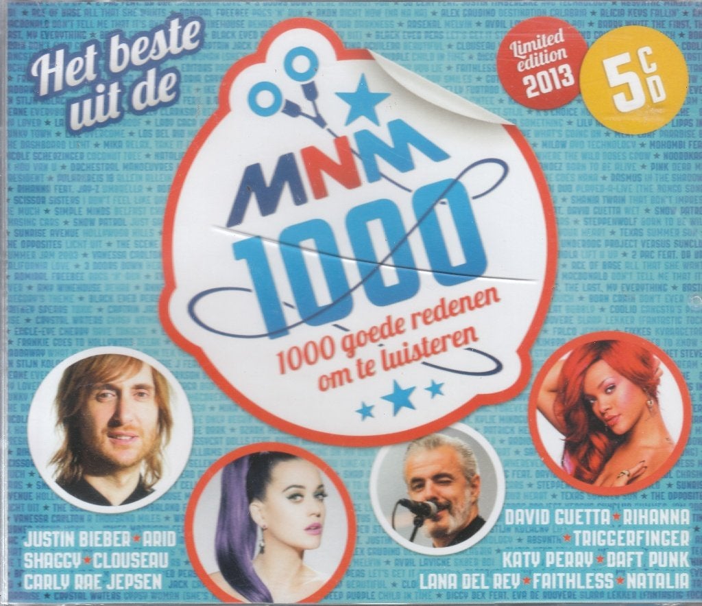 Het beste van MNM 1000: limited edition 2013, CD & DVD, CD | Compilations, Envoi, Pop