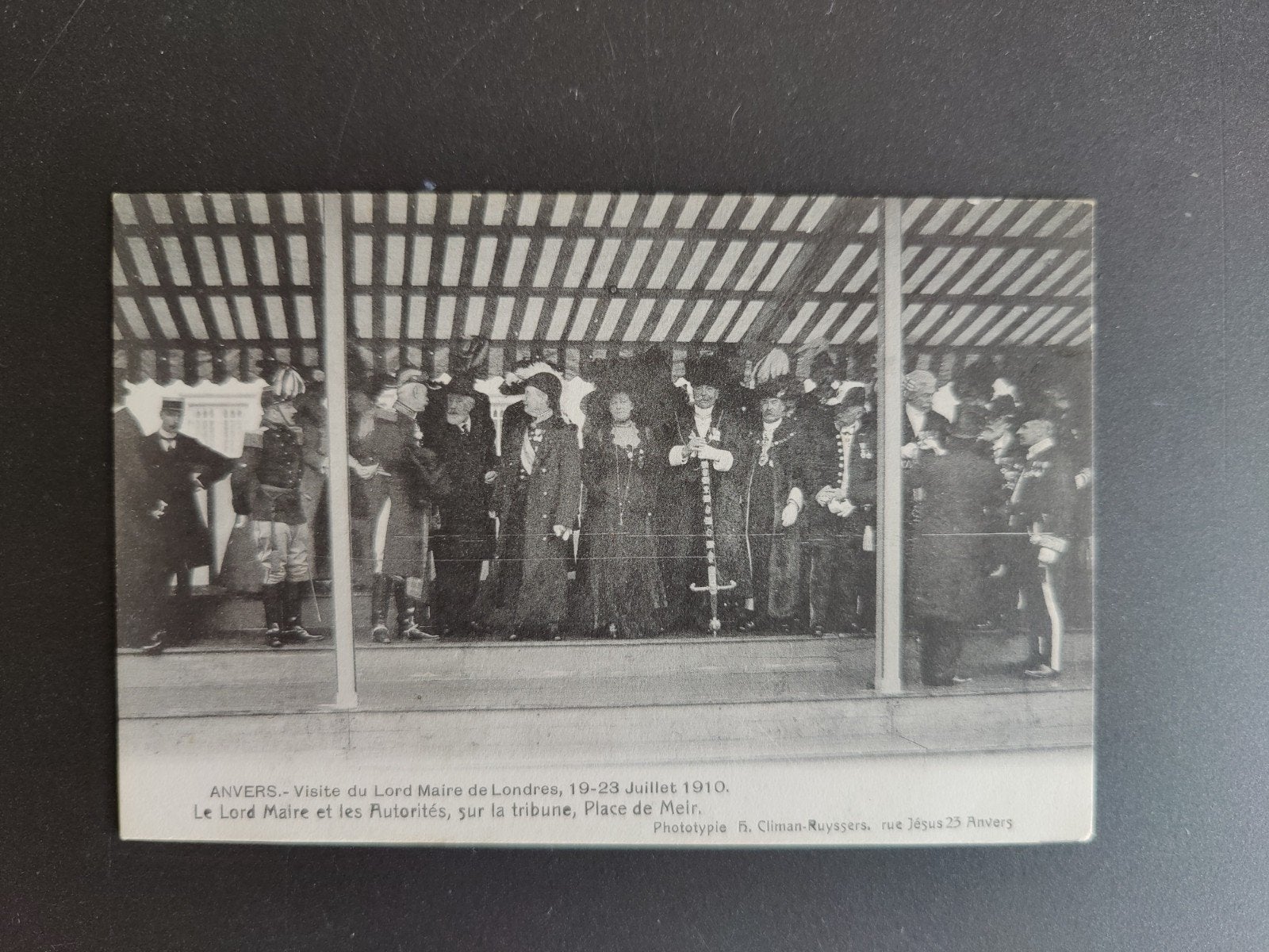 Anvers visite du Lord Maire de Londres, Verzenden, Ongelopen, Antwerpen