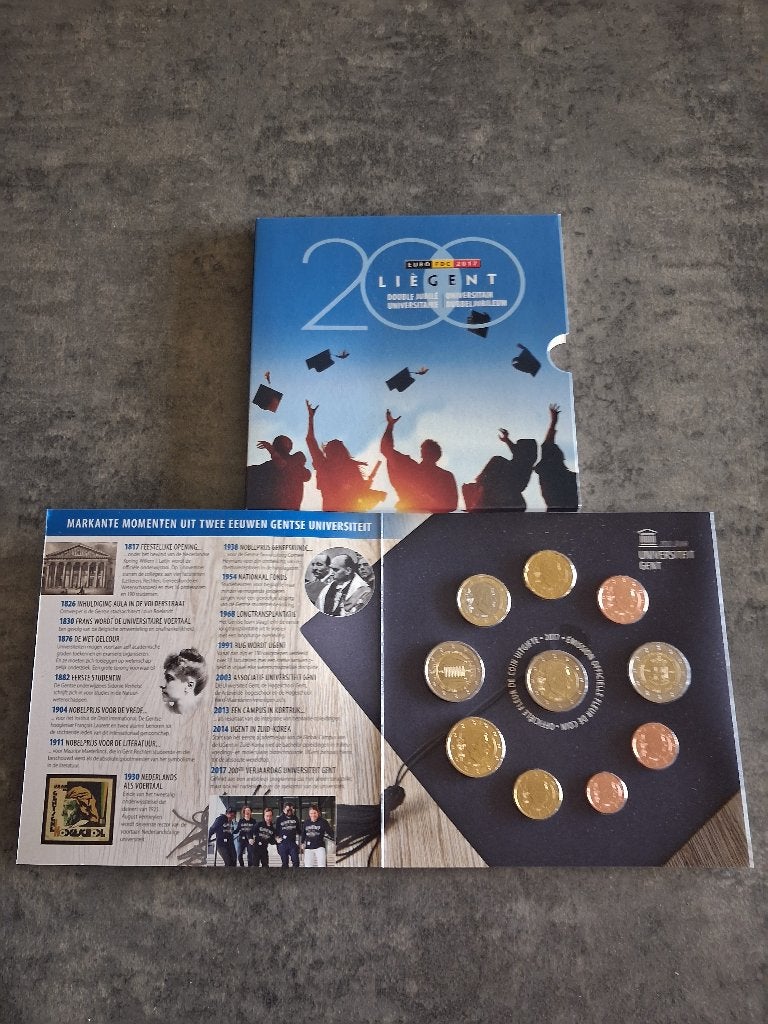 EUROSet FDC Belgique 2017, Enlèvement