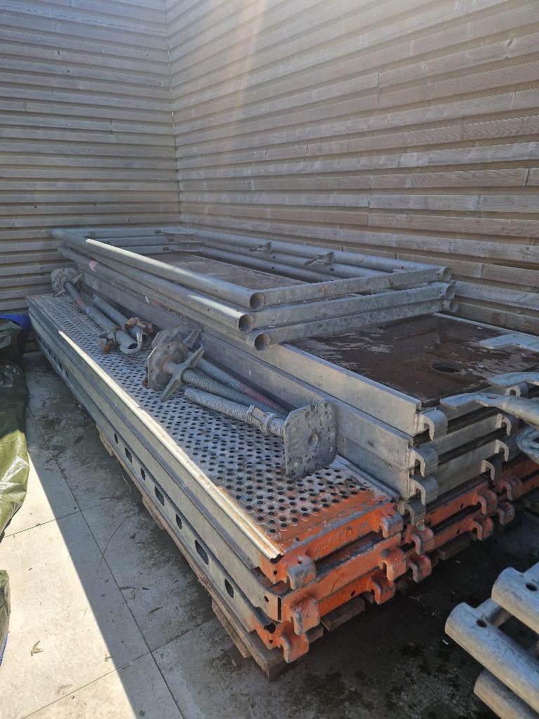 Stelling, Ophalen, Gebruikt, Gevelsteiger, 5 meter of hoger