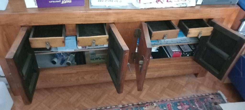 Chinese kast cognac, Antiek en Kunst, Antiek | Meubels | Kasten, Ophalen