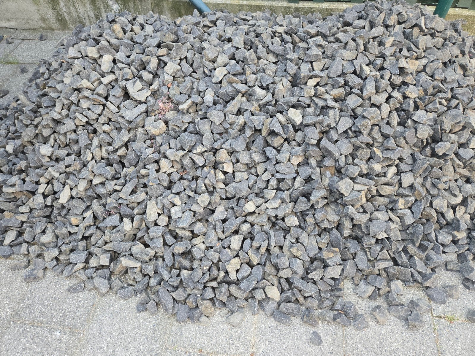 Split voor de tuin, Ophalen, Blauw, Split