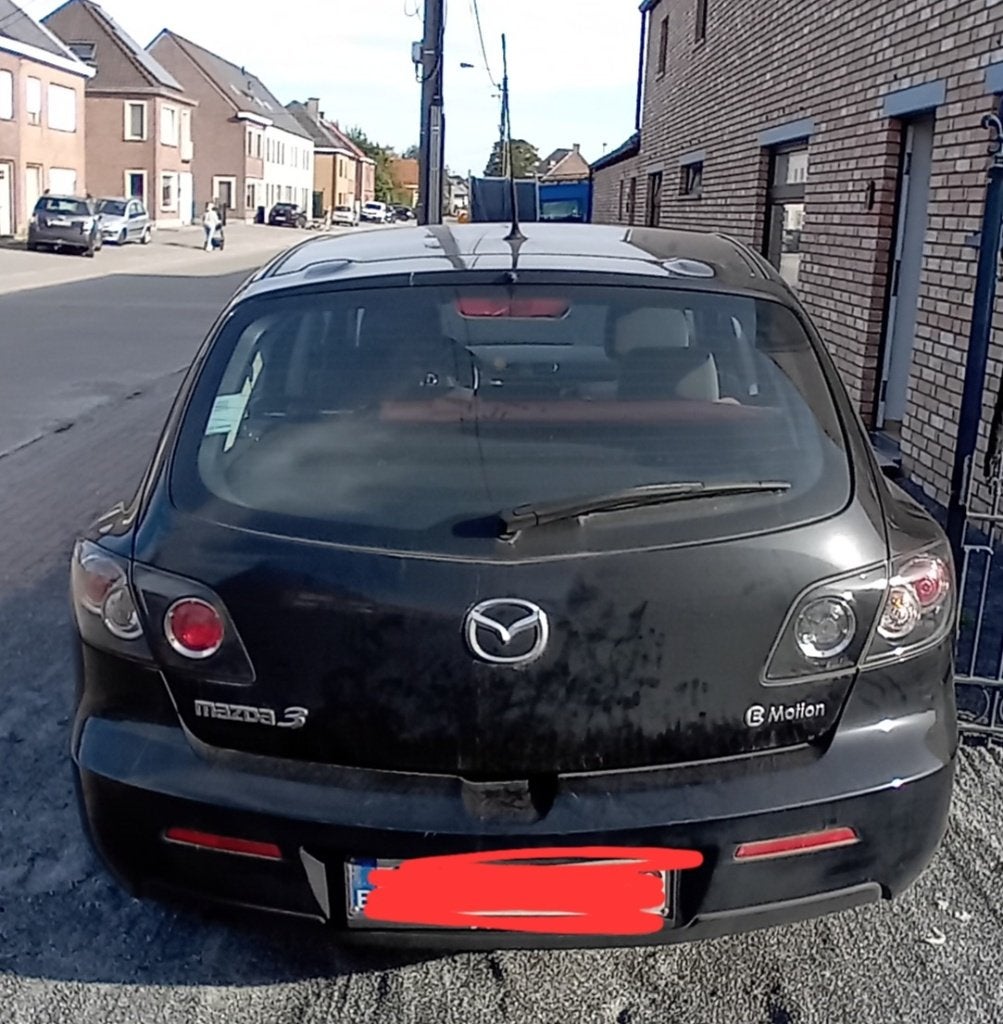 Mazda 3, Auto's, Stof, Zwart, 5 deurs, Particulier