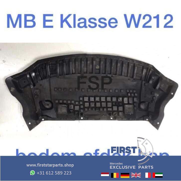 W212 motor onderplaat Mercedes E Klasse 2009-2016 W204 W212, Auto-onderdelen, Gebruikt, -, Ophalen of Verzenden, -