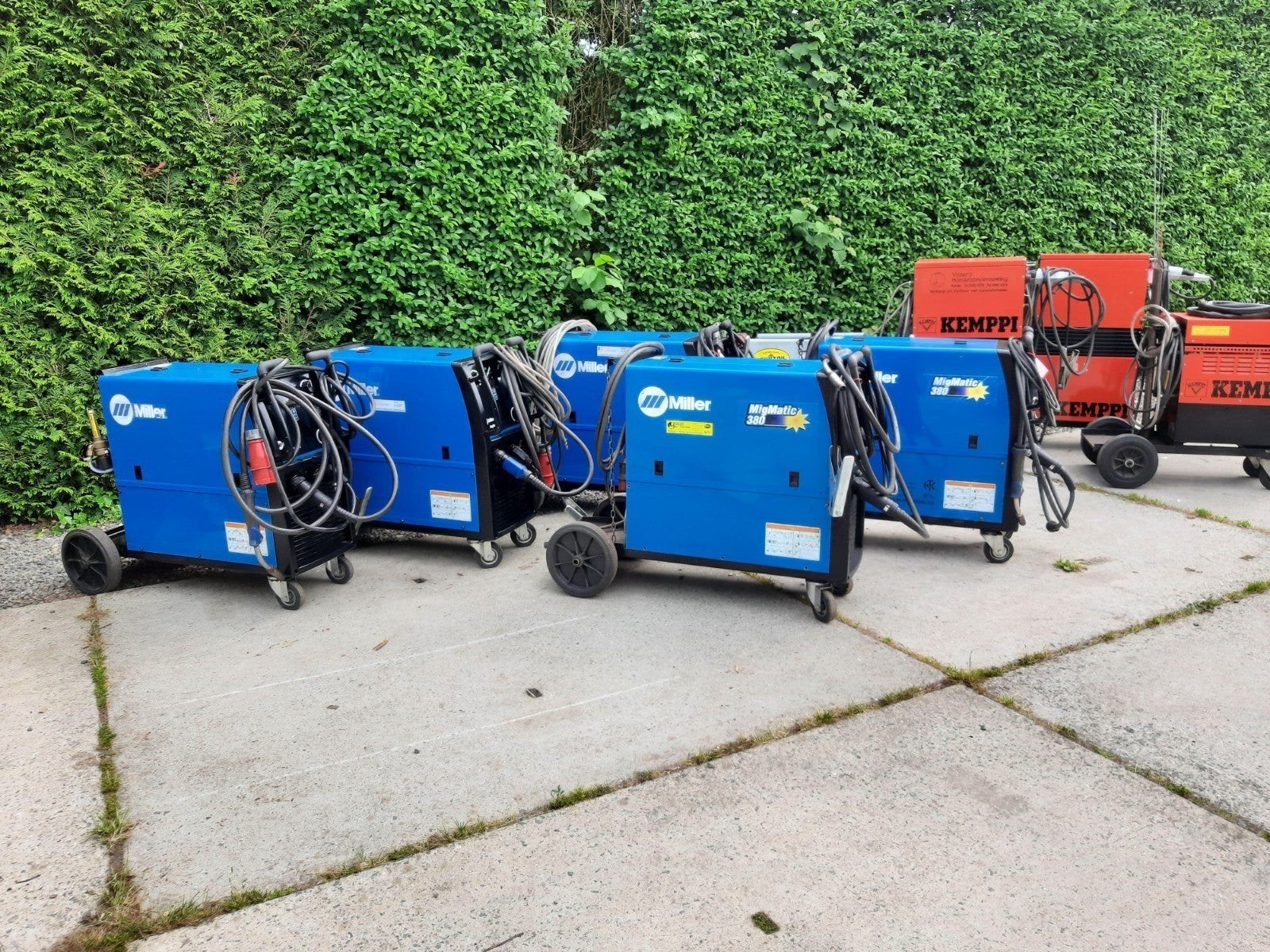 Co2  Lasapparaat miller mig matic 380v, Ophalen