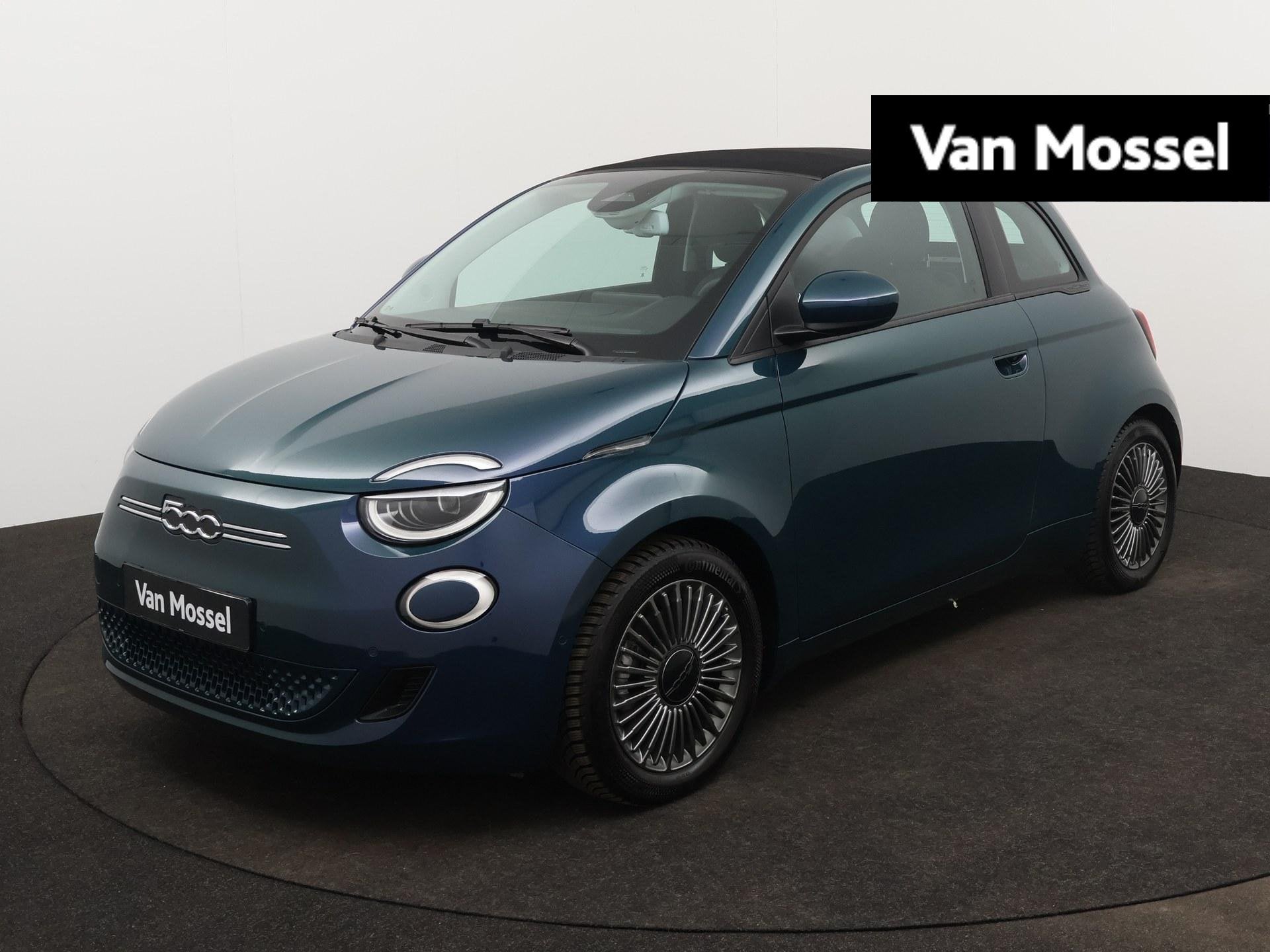 Fiat 500 C Icon 42 kWh | Navi | ECC | Cam | LED | PDC |, Auto's, Stof, Cabriolet, https://public.car-pass.be/vhr/2f002587-b8ce-49f4-a397-0de950821cce