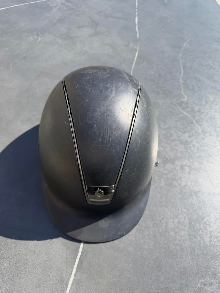 Samshield tok, Dieren en Toebehoren, Paardrijkleding, Ophalen, Zo goed als nieuw