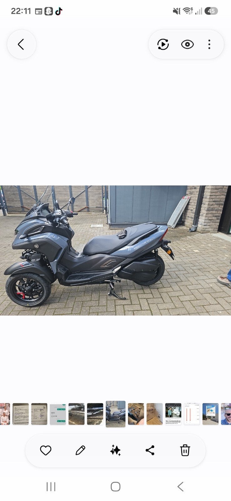 yamaha three city, Vélos & Vélomoteurs, Enlèvement ou Envoi