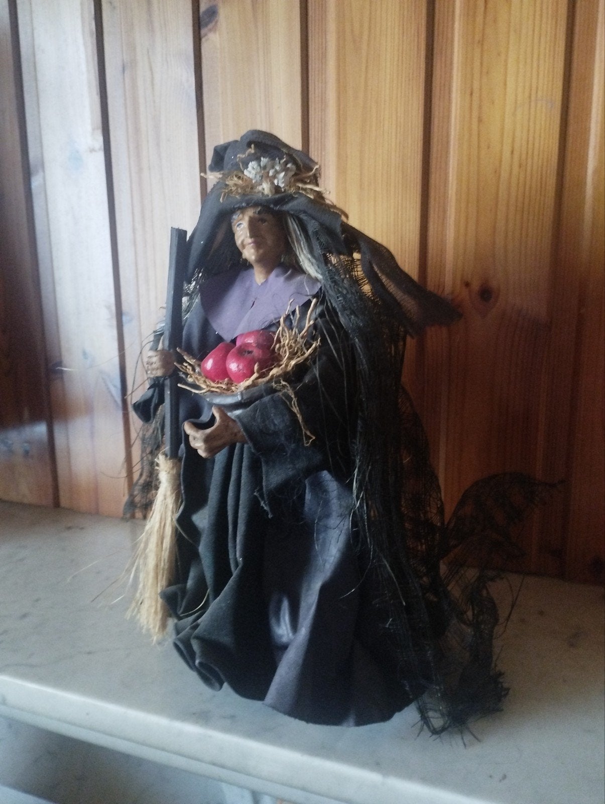 Sorcière d'Halloween, Collections, Poupées, Envoi, Comme neuf, Autres types, Réaliste ou Reborn