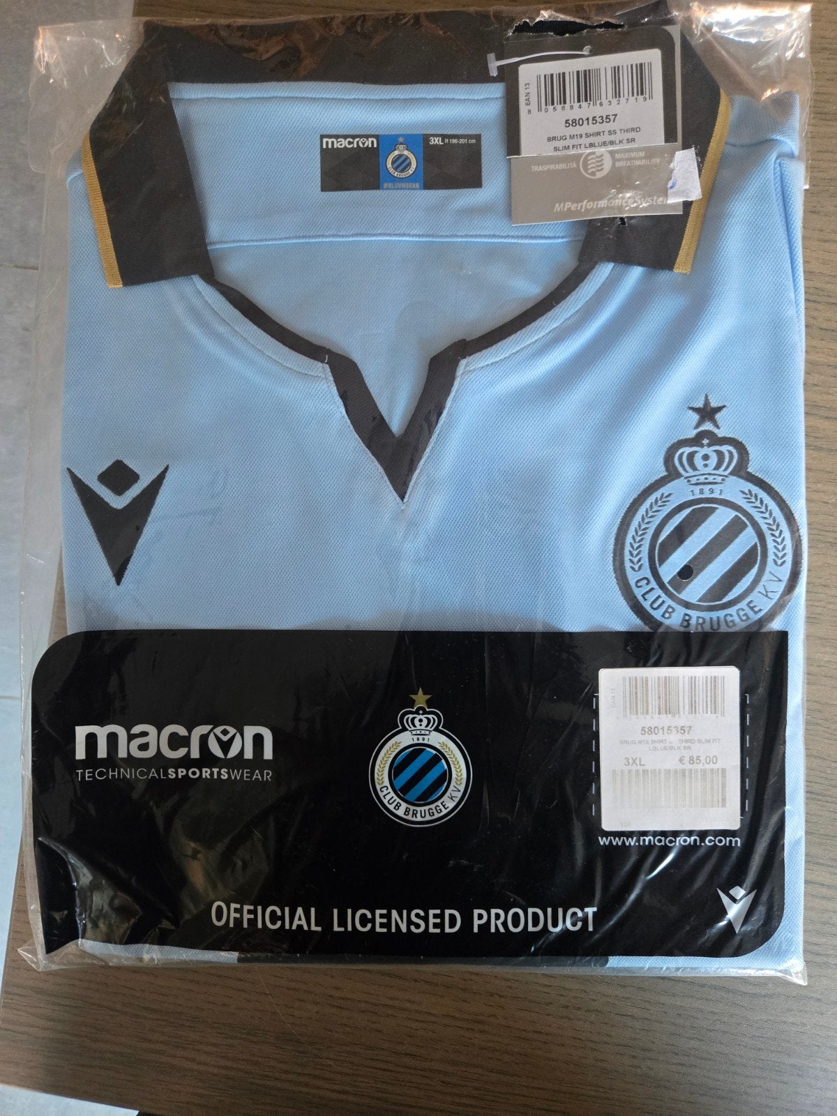 Voetbaltruitje Club Brugge, Kleding | Heren, Ophalen, Nieuw
