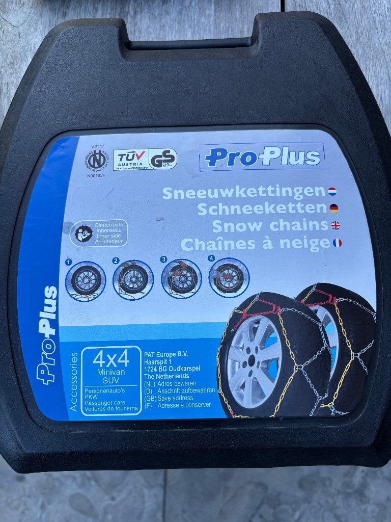 Sneeuwkettingen 4x4  Proplus, Ophalen