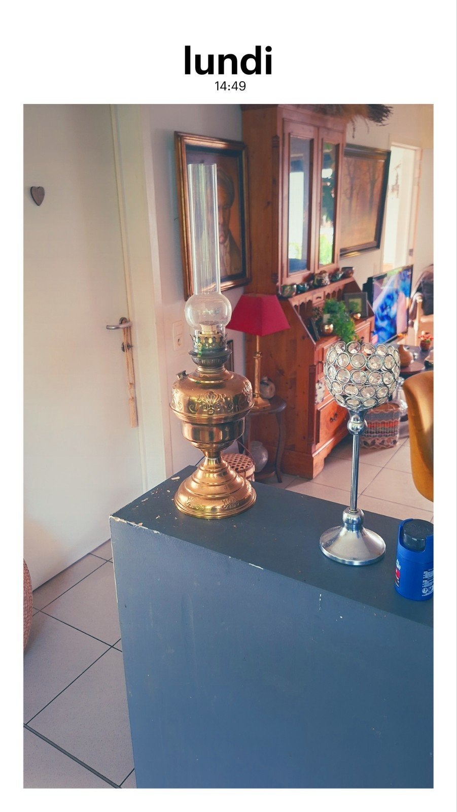 Lampe, Enlèvement