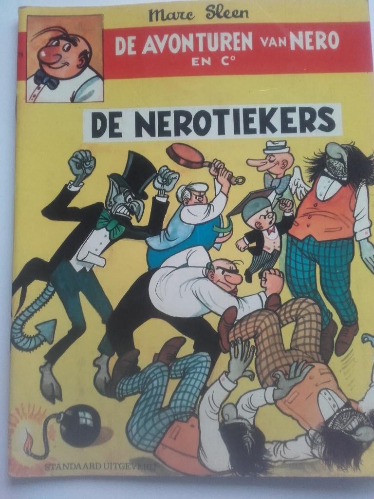 Strip - De avonturen van Nero nr. 19 - De nerotiekers, Eén stripboek, Ophalen, Gelezen, Marc Sleen