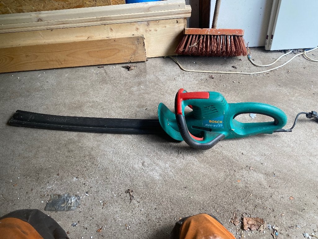 Haagschaar, Tuin en Terras, Heggenscharen, Ophalen, Gebruikt, Elektrisch, Bosch