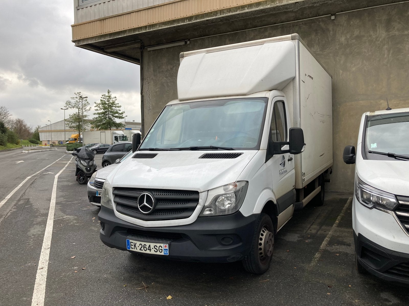 Mercedes sprinter  514 20 m³ avec hayon, Bedrijf, Te koop