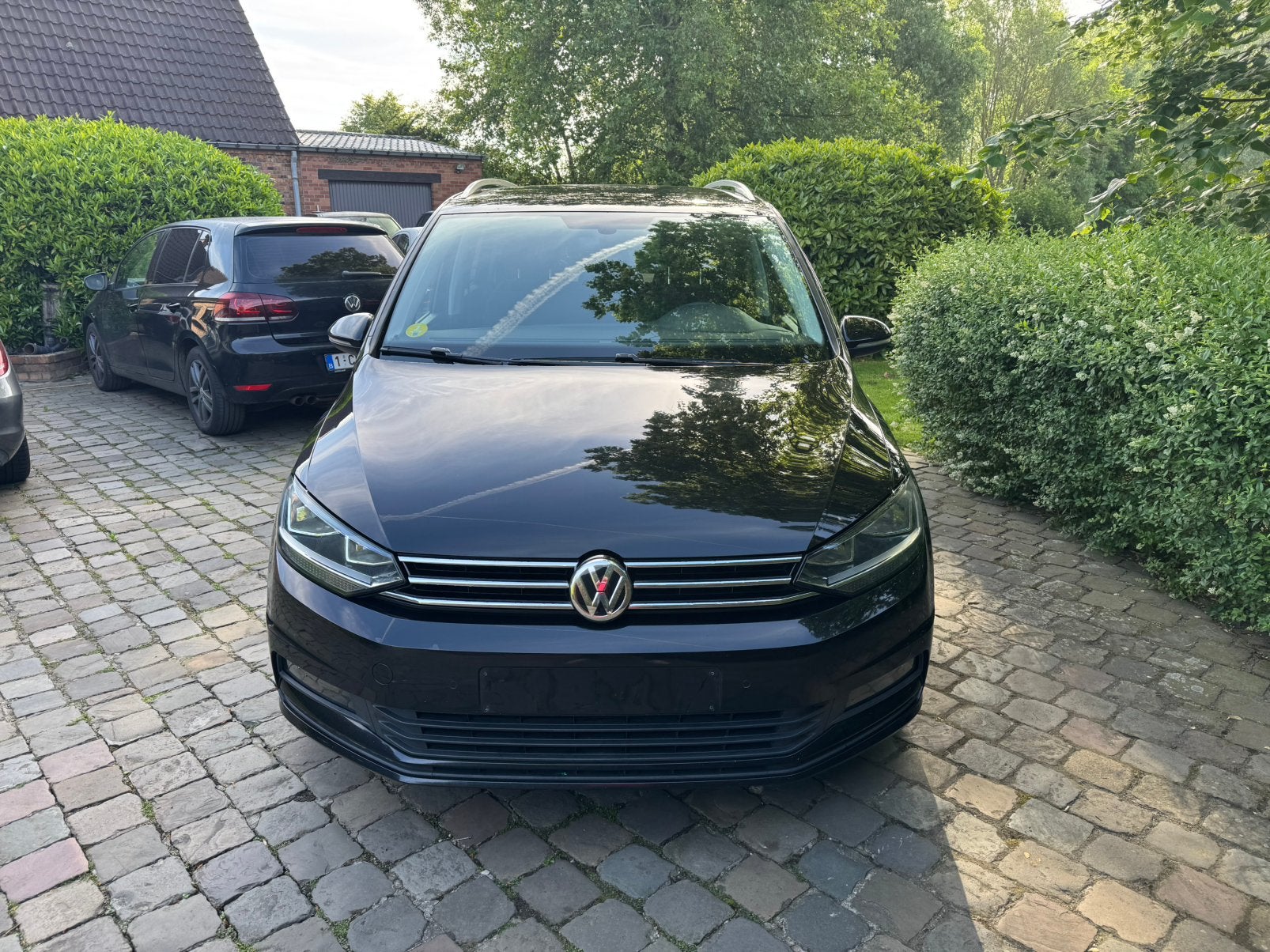 Vw touran 16 tdi /225000 km /7 pl /85 kw, Auto's, Volkswagen, 1596 cc, 4 cilinders, Alcantara, 5 deurs