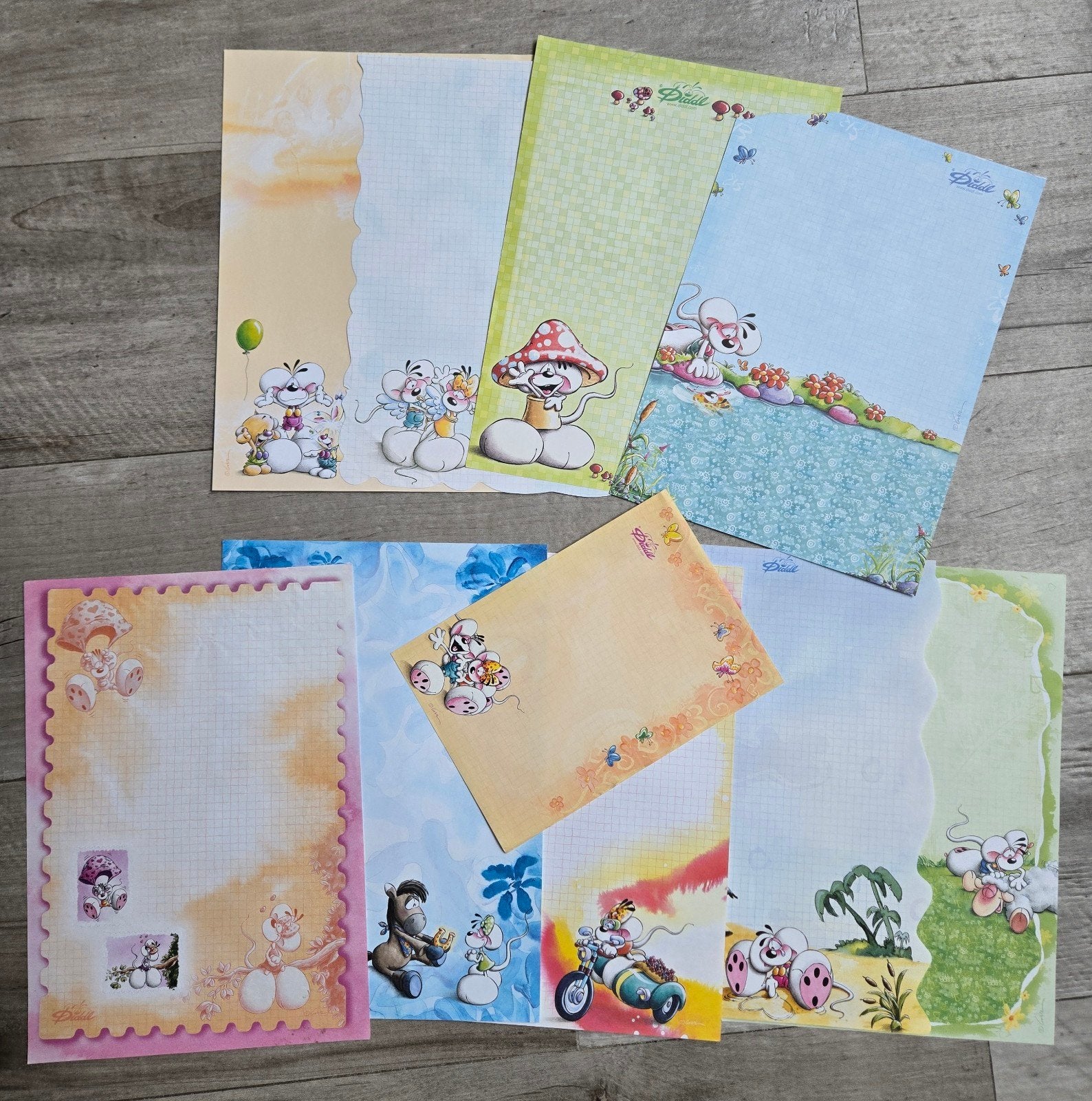 Didl papier, Verzamelen, Diddl, Ophalen