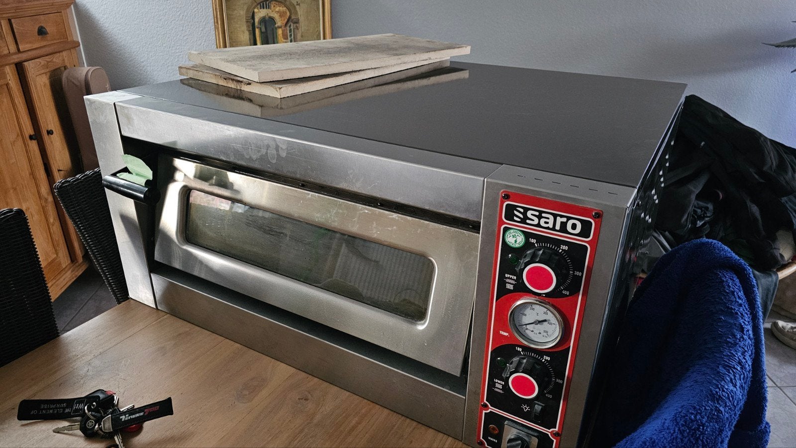 Saro pizza oven, Ophalen of Verzenden, Gebruikt, Ovens, Microgolfovens en Steamers