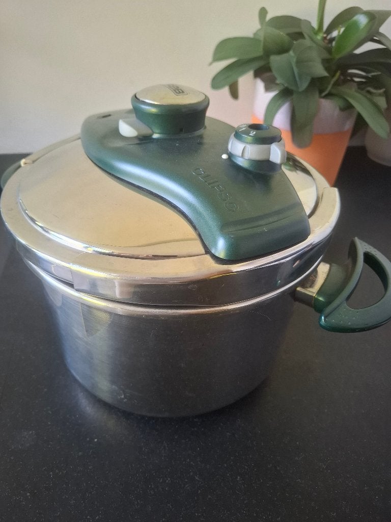 Snelkookpot, Huis en Inrichting, Ophalen, Snelkookpan, Aluminium, Zo goed als nieuw