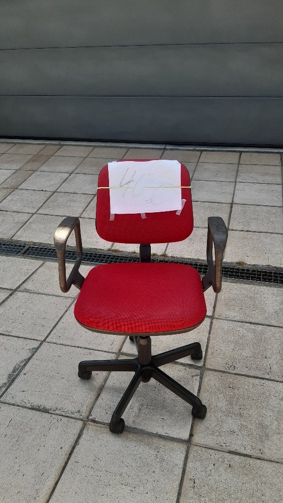 siège bureau, Enlèvement, Neuf, Rouge