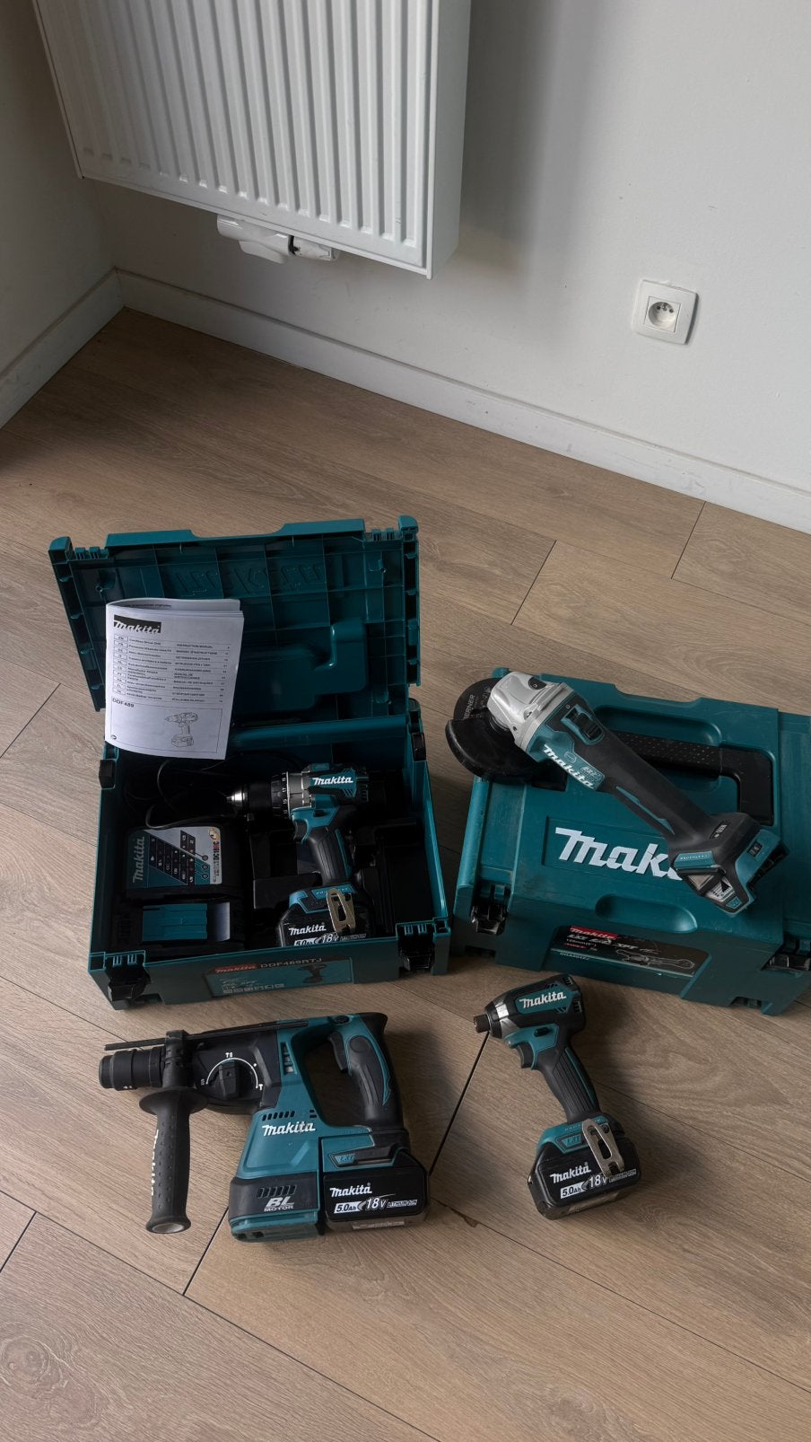 Makita, Doe-het-zelf en Bouw, Gereedschap | Boormachines, Ophalen of Verzenden, Zo goed als nieuw