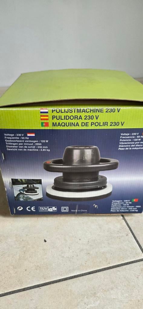 Polijstmachine NIEUW, Enlèvement