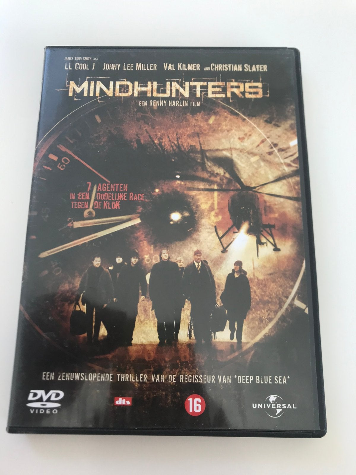 DVD Mindhunters, Engels, Vanaf 16 jaar, Nederlands, Actiethriller