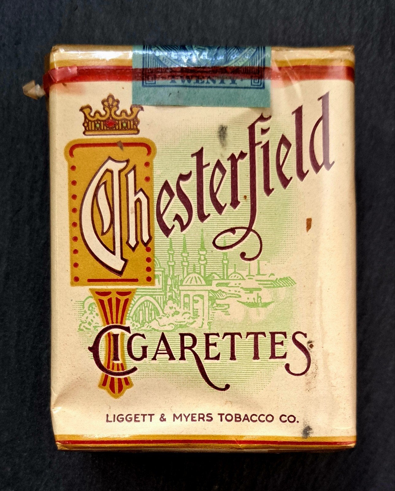 Superbe paquet de cigarettes US CHESTERFIELD, Enlèvement ou Envoi