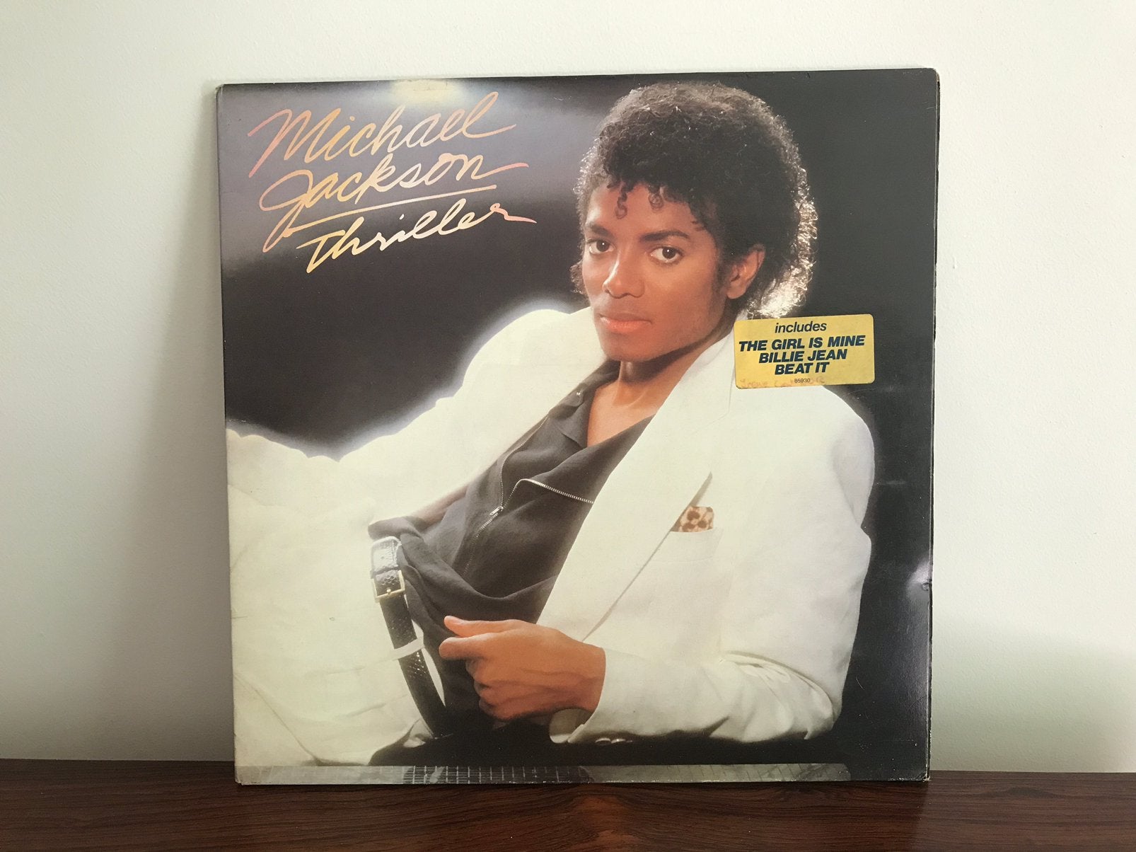 Lp Michael Jackson Thriller vintage, Ophalen of Verzenden, Gebruikt, Pop