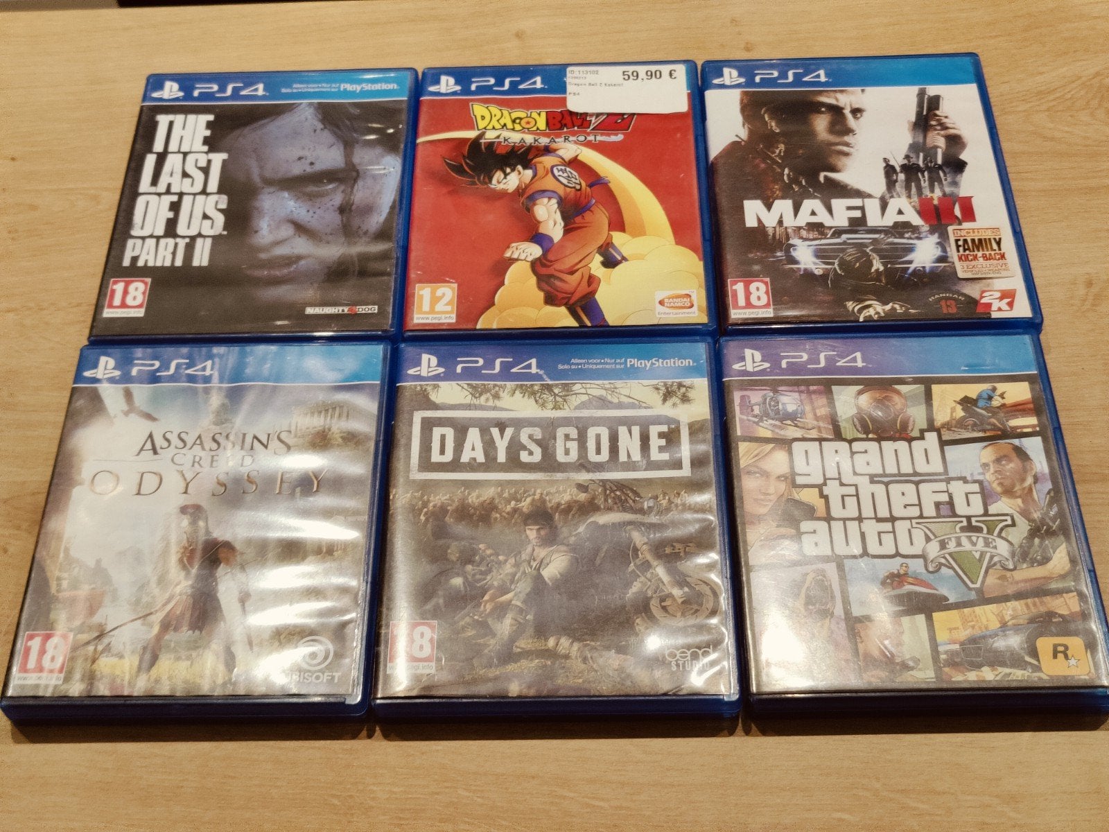 lot jeux PS4, Consoles de jeu & Jeux vidéo, Enlèvement ou Envoi, Utilisé