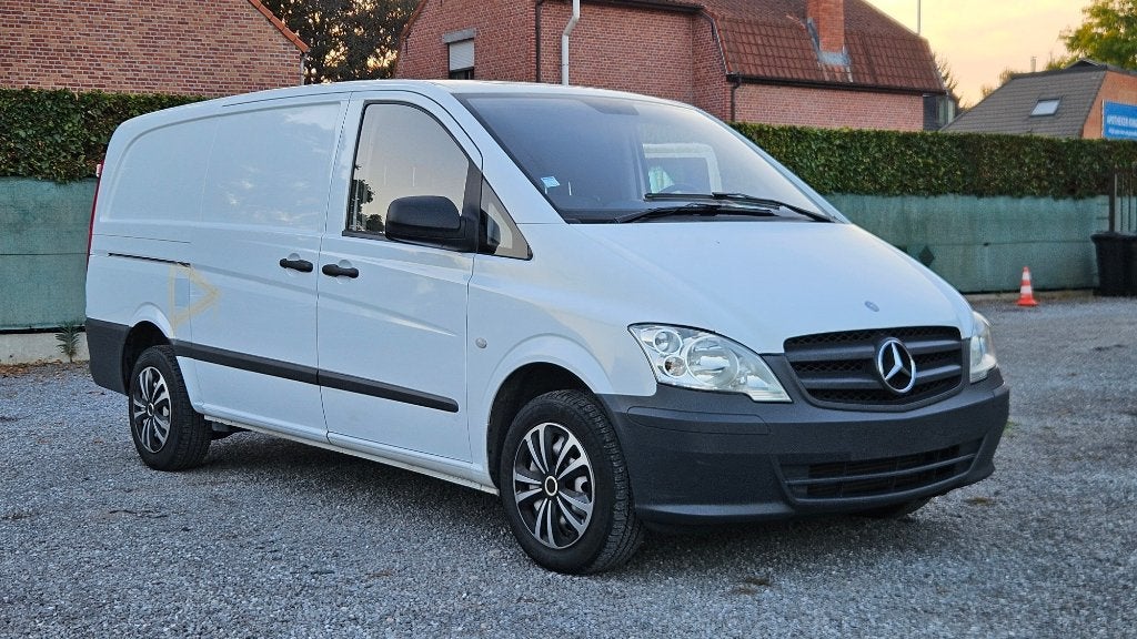 Mercedes-Benz Vito 110 CDI – 2.2 Diesel – Lange uitvoering, Auto's, Euro 5, Wit, Mercedes-Benz, Bedrijf