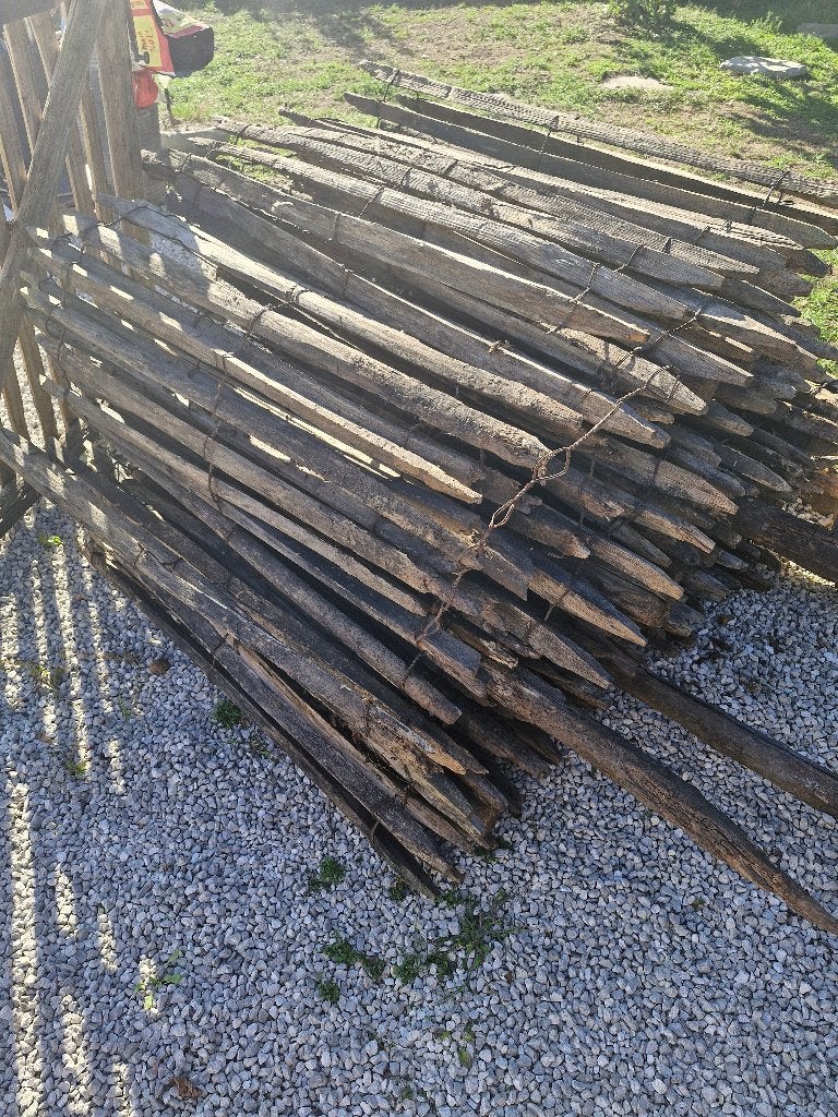 Clôture et porte de jardin, Enlèvement, Utilisé, Autres types, Bois