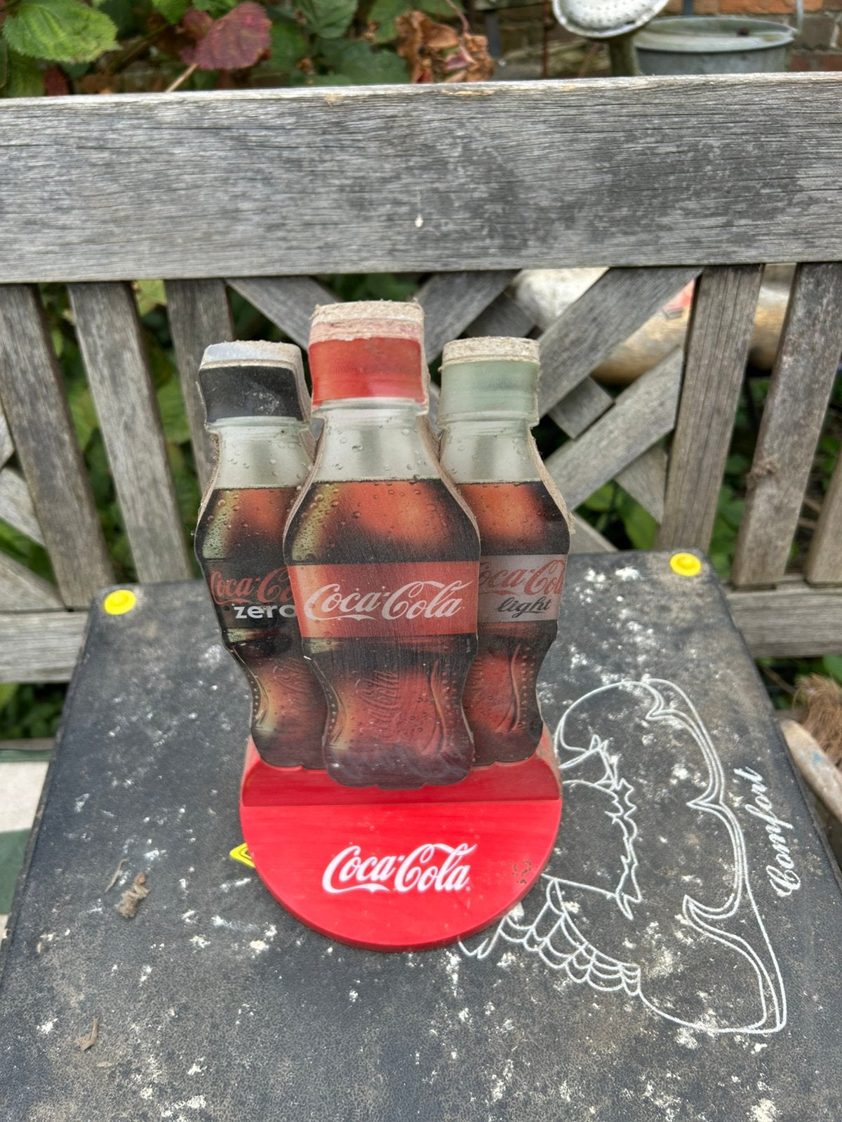 Coca cola verlichting, Verzamelen, Ophalen, Zo goed als nieuw