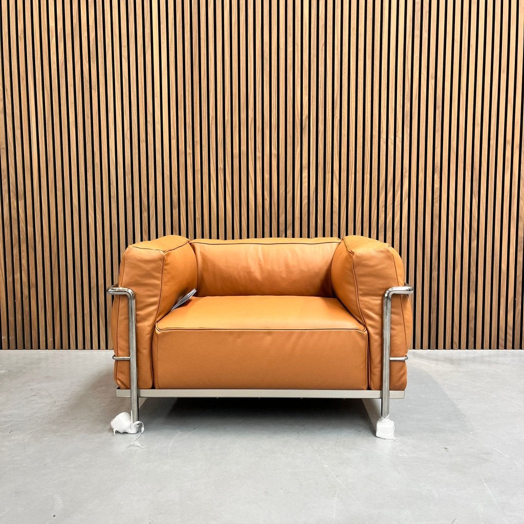 Cassina LC3 - Le Corbusier Cognac leder dons