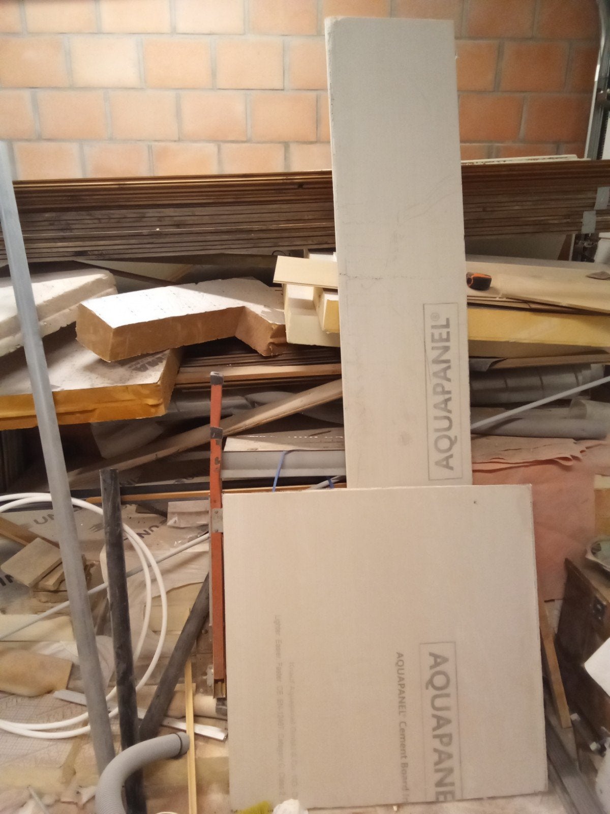 resten Knauf Aquapanel, Bricolage & Construction, Plaques & Panneaux, Enlèvement, Comme neuf, Autres matériaux, Moins de 20 mm