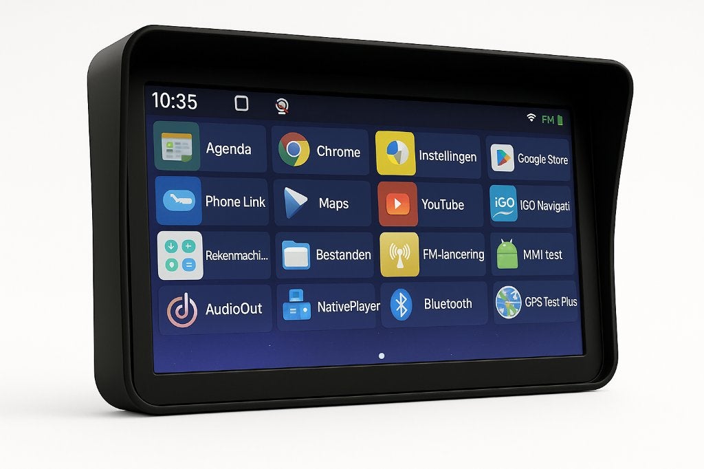 9' inch Android Auto-Apple Carplay Tablet GPS Navigatie-TMC, Neuf, Info@drktech.be, Enlèvement ou Envoi, Oosterwennel 35 Genk