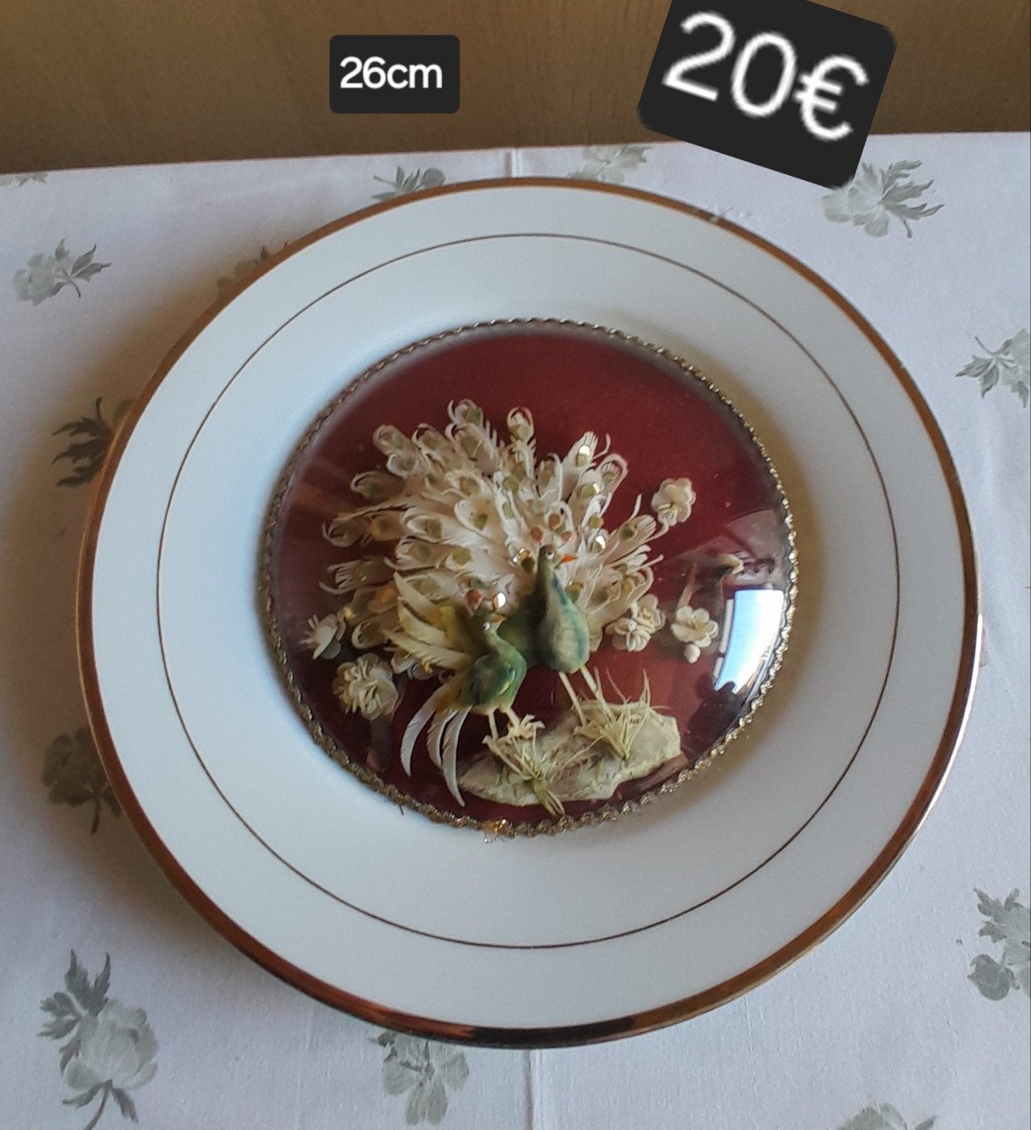 Chinees wandbord, Ophalen of Verzenden