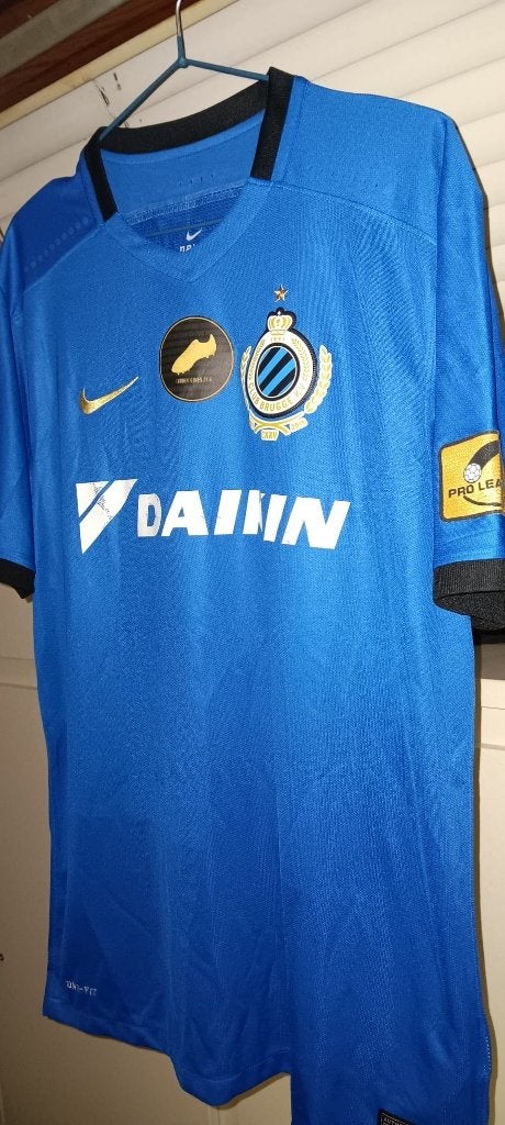 Club Brugge gouden schoen Izquierdo 2016, Verzamelen, Ophalen of Verzenden, Zo goed als nieuw, Shirt