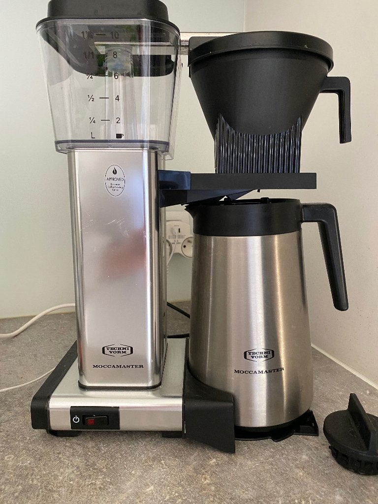 Moccamaster, Electroménager, Cafetières, Enlèvement ou Envoi, Comme neuf, Autres modèles, Café moulu