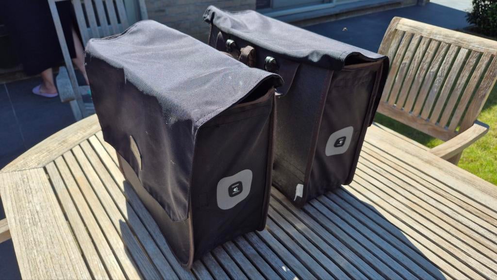 Fietstassen 2x20L, Ophalen, Zo goed als nieuw, Elops