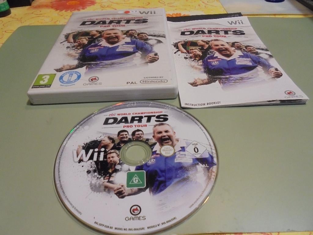 WII PDC World Championship Darts : Pro tour (CIB), Consoles de jeu & Jeux vidéo, Jeux | Nintendo Wii, Utilisé, Sport, À partir de 3 ans