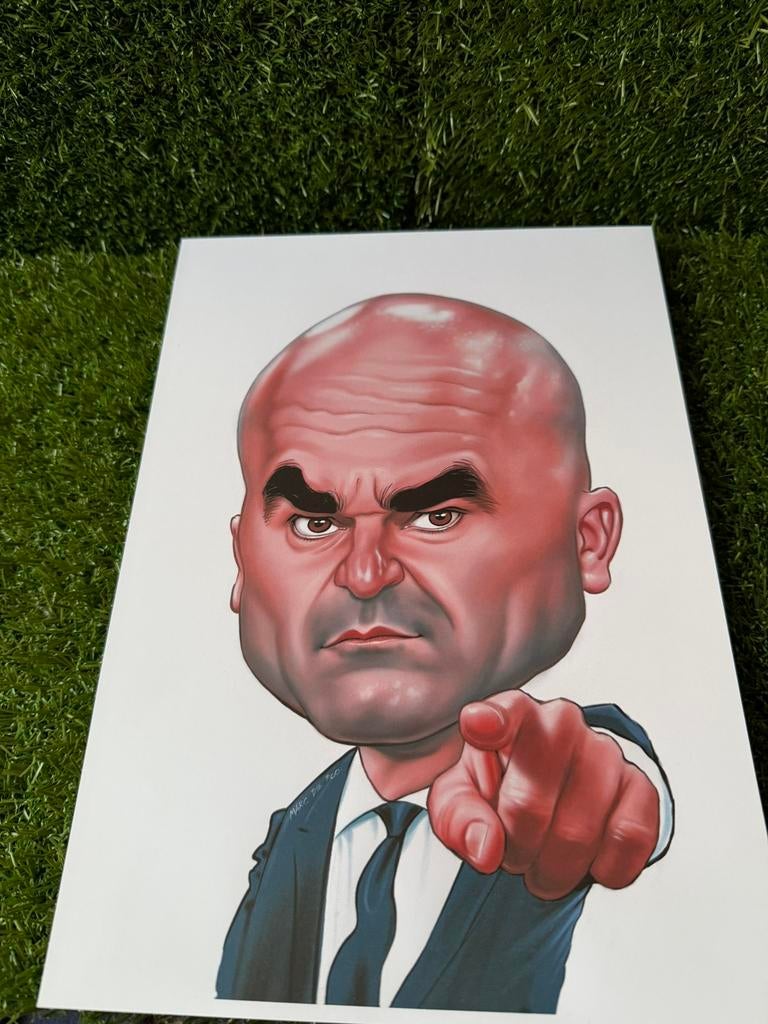 Karikatuur martinez A4, Enlèvement ou Envoi, Neuf, Affiche, Image ou Autocollant