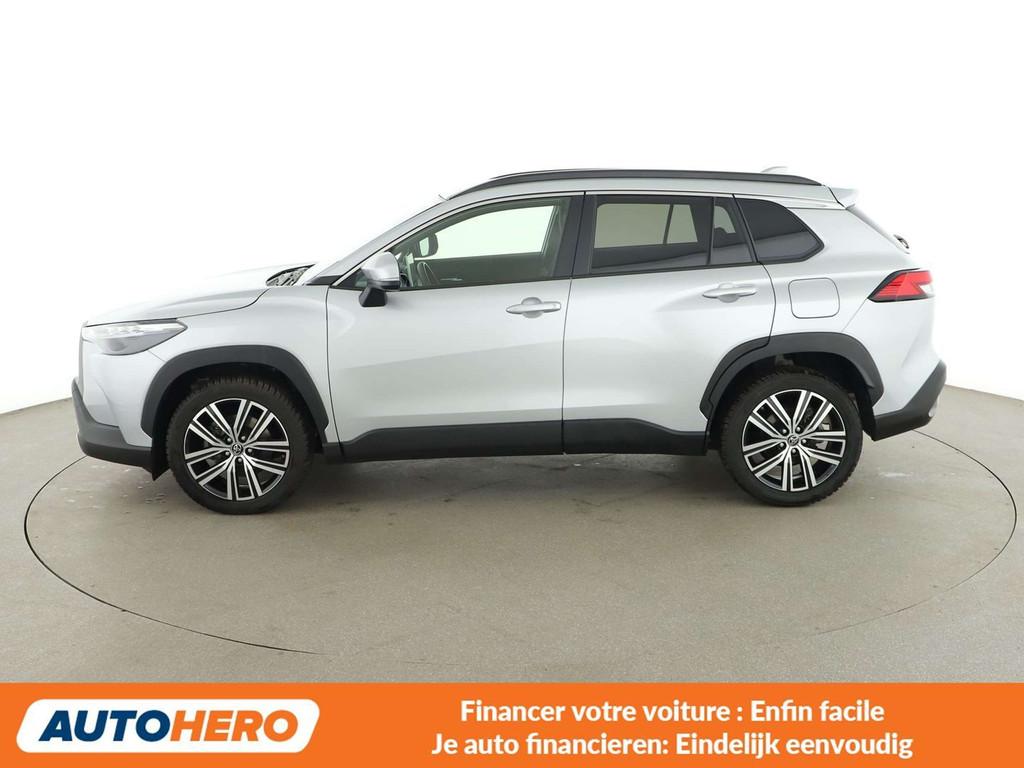 Toyota Corolla Cross 2.0 Hybrid FWD Active Drive, Argent ou Gris, 1440 kg, Euro 6, 5 portes