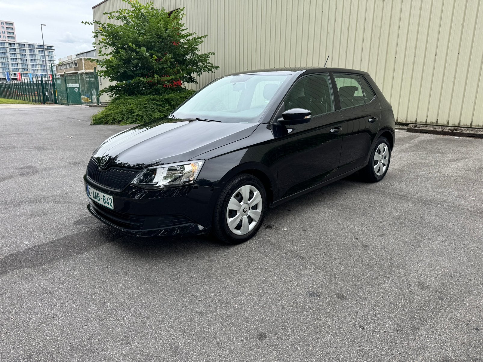 Skoda Fabia 2018 Essence 107000 km, Auto's, Skoda, Stof, Zwart, Bedrijf, 3 cilinders