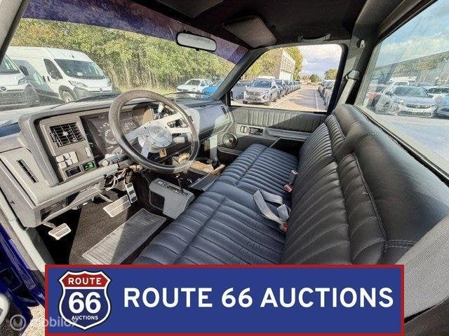 Chevrolet K1500 Silverado Z71 | 1990 | Route 66 Auctions, Auto's, Chevrolet, Zwart, Bedrijf, Handgeschakeld