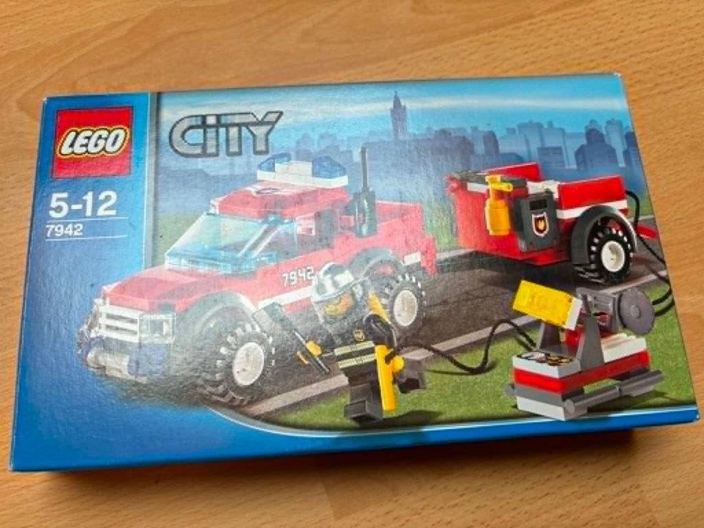lego brandweerwagen 7942, Enlèvement, Lego, Creator