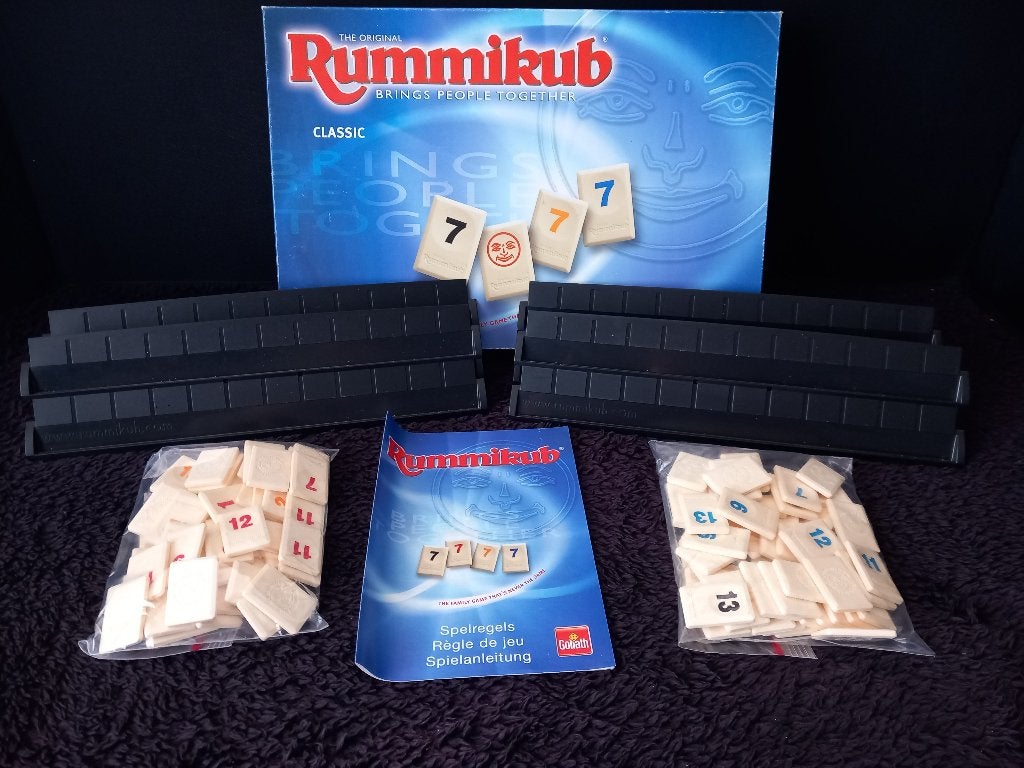STOPZETTING VERZAMELING Rummikub, Hobby en Vrije tijd, Ophalen of Verzenden, Gebruikt