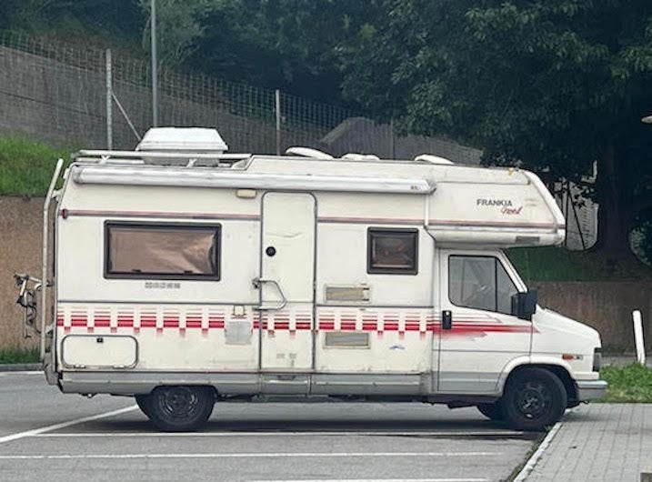 Mobil-home d'époque 1992 Fiat Ducato 2.5 TD, Jusqu'à 4, Toilette à cassette, Fiat, Boîte manuelle