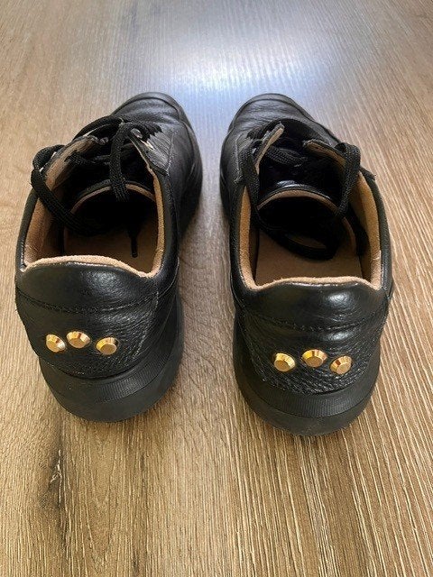 Sneakers Geox, Zwart, Sneakers, Gedragen, Ophalen